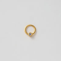 Birthstone ring charm