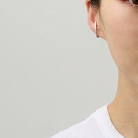 【New】Hoop heart earcuff （small/ silver)