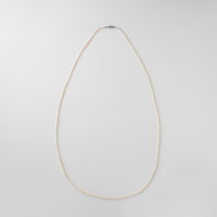 LIMITED COLLECTION【Freshwater pearl Ball chain necklace (mini Potet) 】