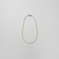 LIMITED COLLECTION【Freshwater pearl Ball chain necklace (mini Potet) 】