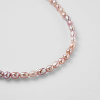 【 NEW 】 LIMITED COLLECTION【Freshwater pearl ball chain necklace (baby pearl/Pink)】