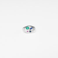 【 NEW 】Gem signet ring