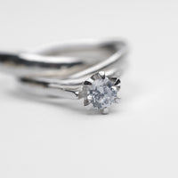 Triple ring solitaire