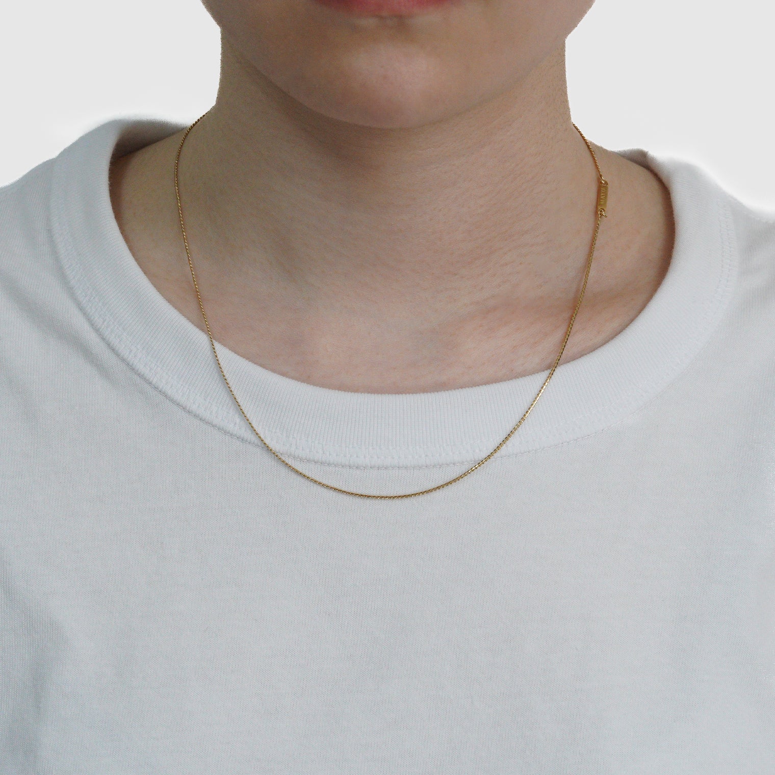 Basic chain necklace (snake/thin)