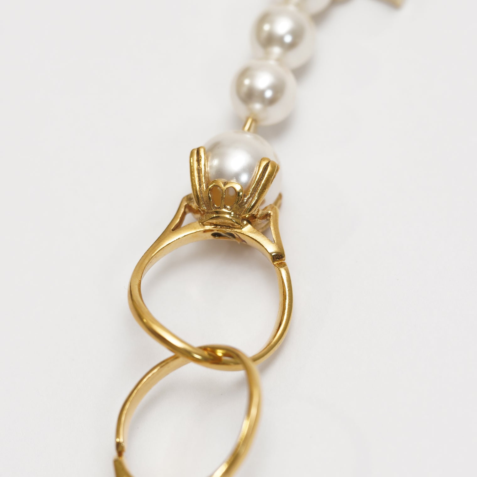 pearl necklace (6mm×8mm pearl / 38cm)