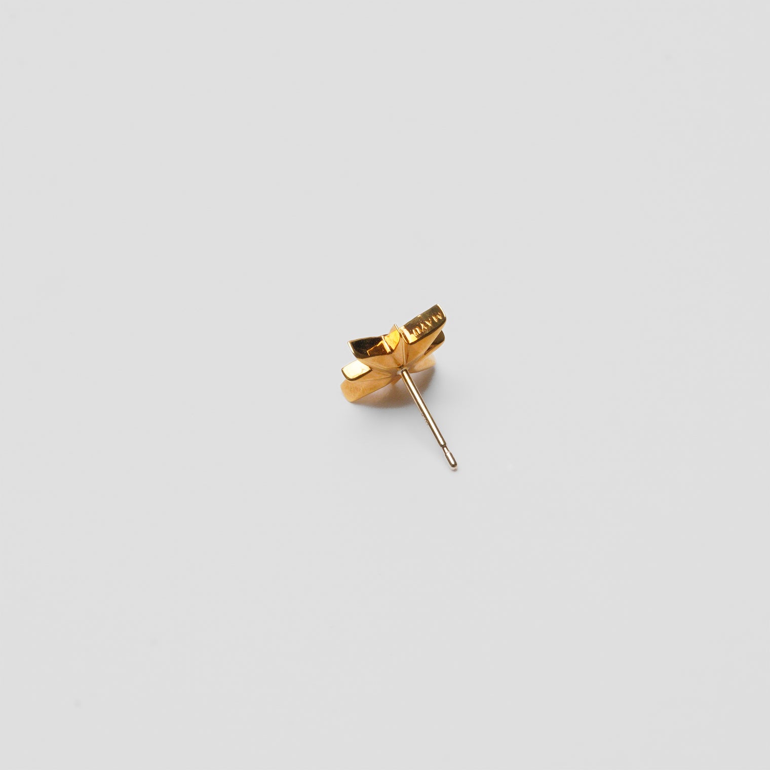 little star pierce (gold / cubic zirconia)