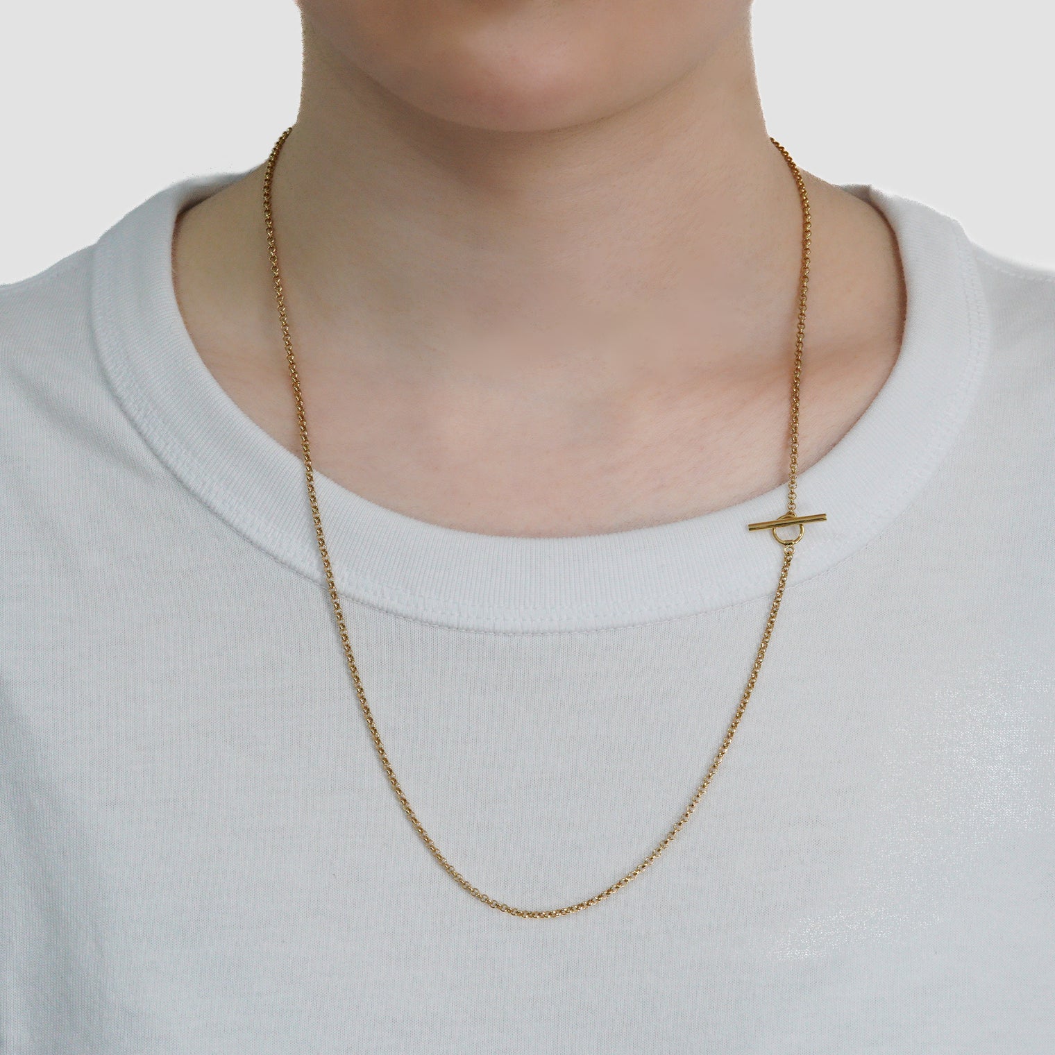 Basic chain necklace (medium)