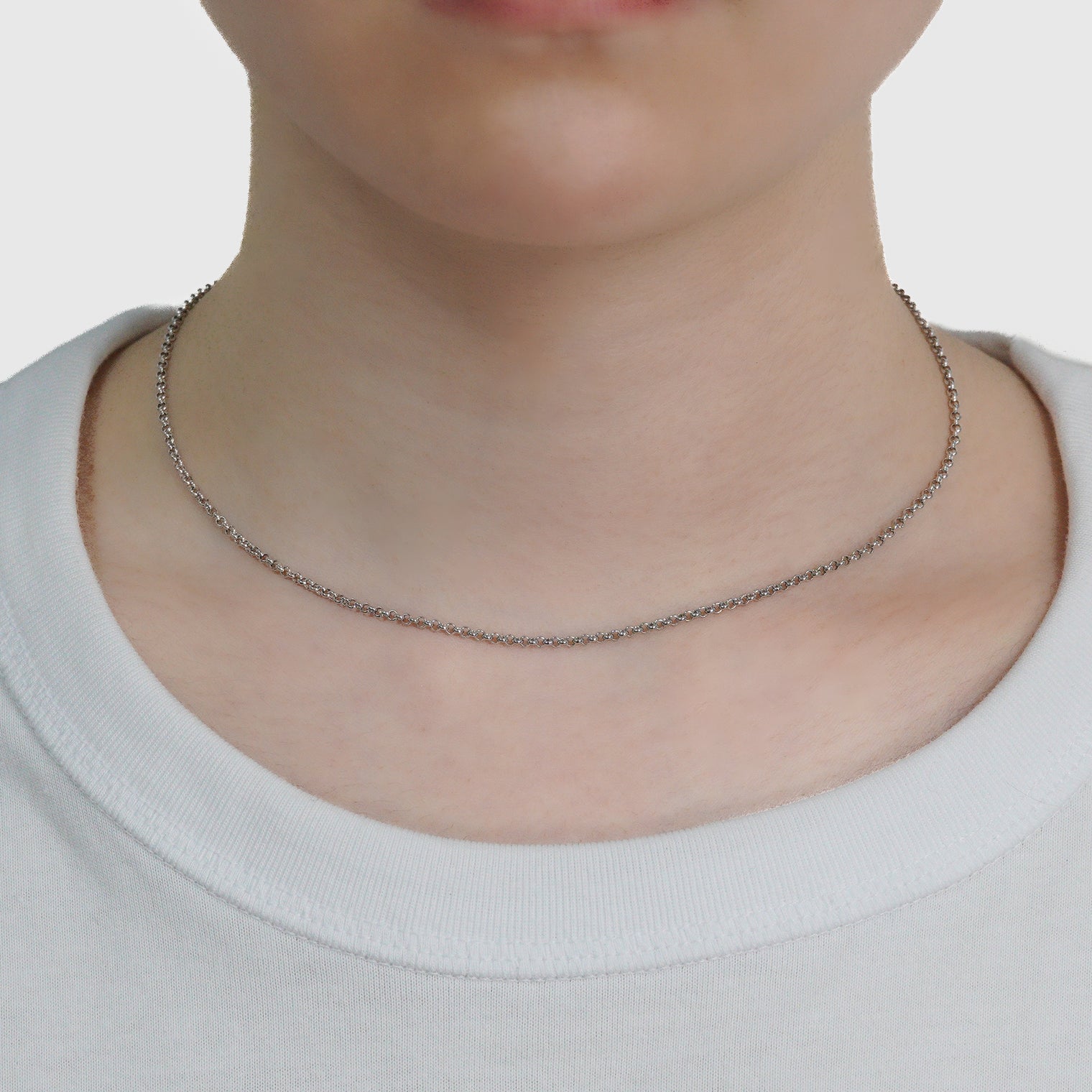 Basic chain necklace (medium)