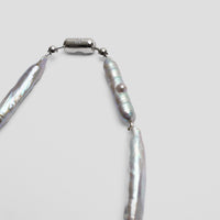 LIMITED COLLECTION 【Freshwater pearl ball chain necklace（stick)】