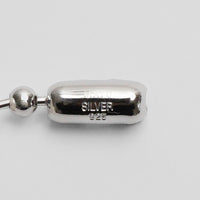 LIMITED COLLECTION 【Freshwater pearl ball chain necklace（keshi/black)】