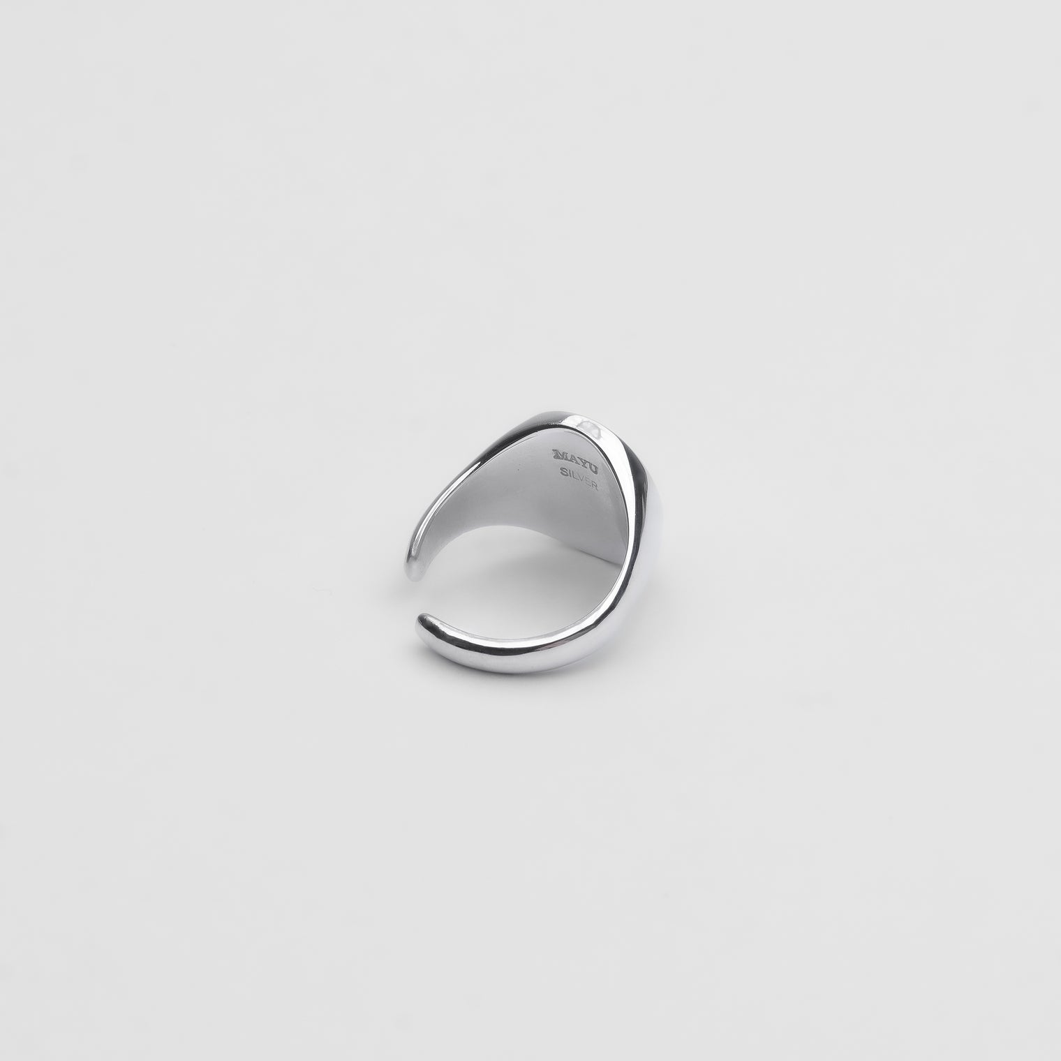 Signet ear cuff (silver) / (gold)