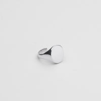 Signet ear cuff (silver) / (gold)