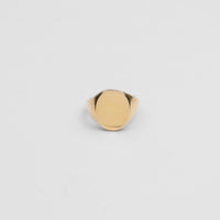 Signet ear cuff (silver) / (gold)