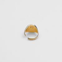 Signet ear cuff (silver) / (gold)