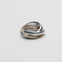 Triple ring  plump / k10