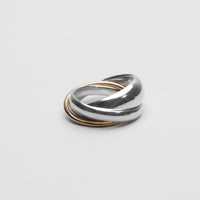 Triple ring  plump / k10