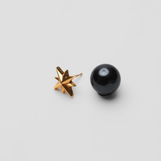 little star pierce (gold) BK