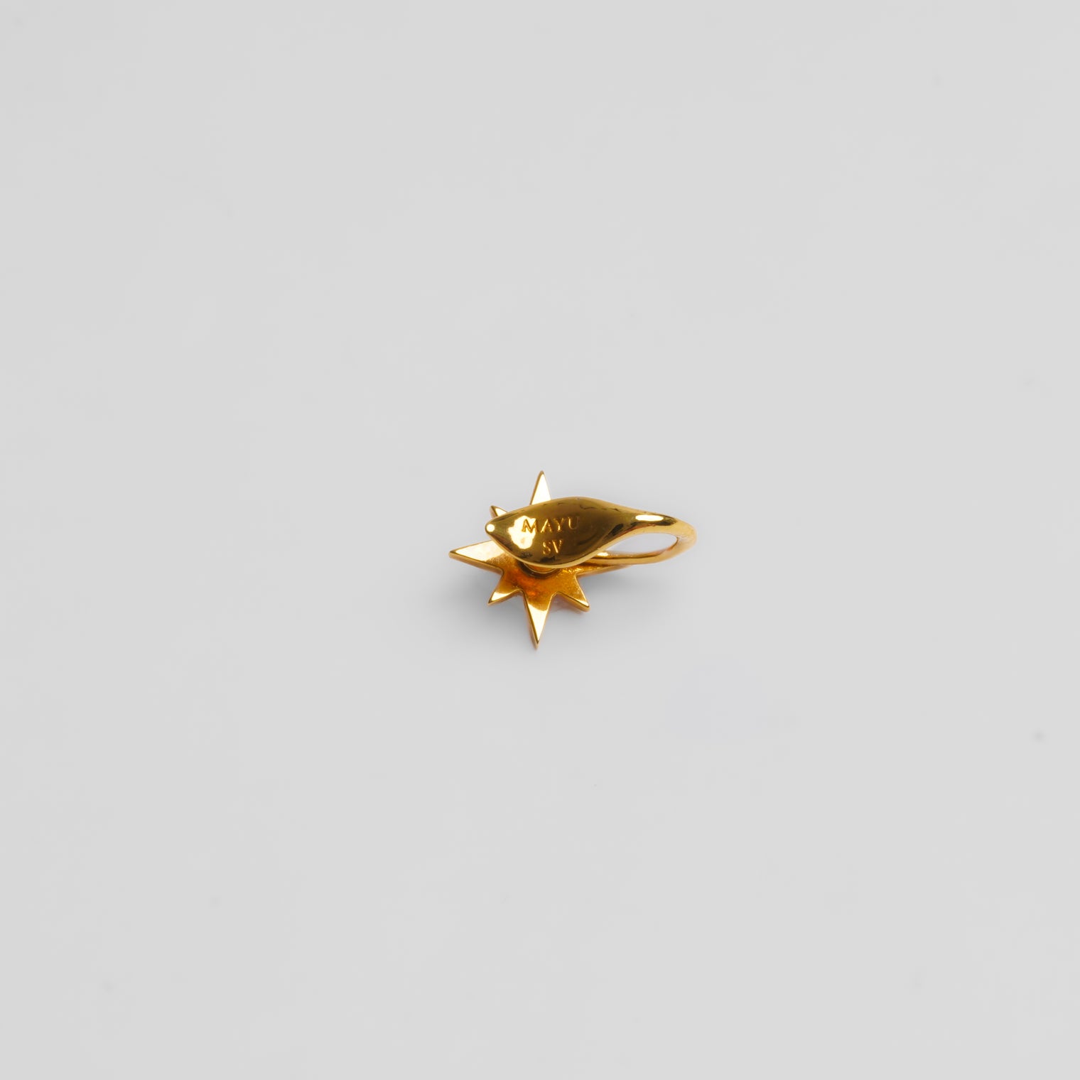 little star earring (gold)