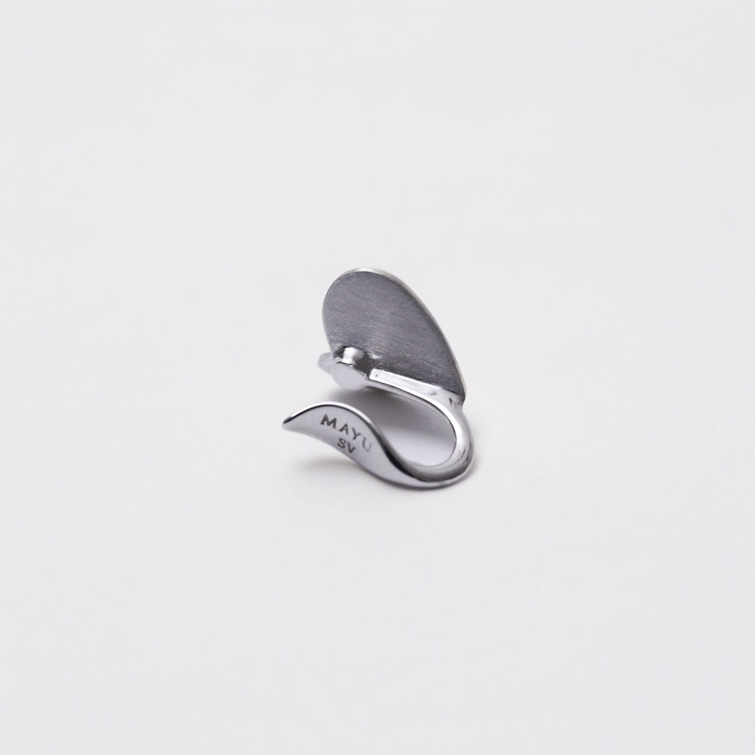 Small heart earring ( Silver )