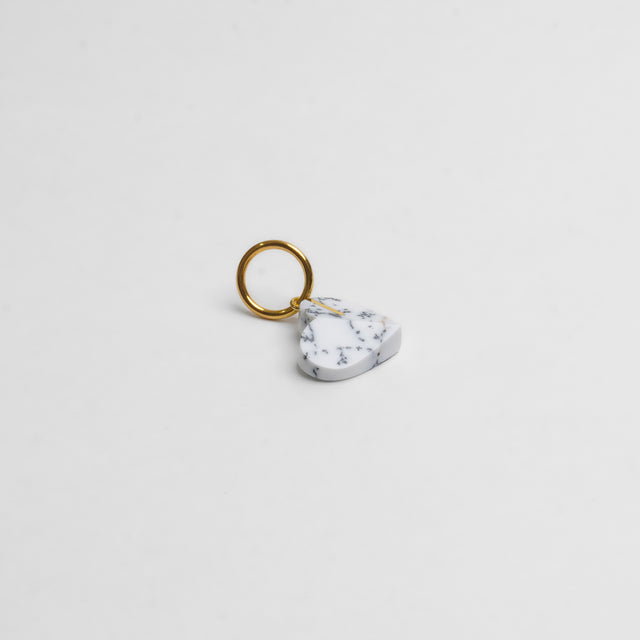 【 One of a kind 】Heart charm（Dendritic opal）