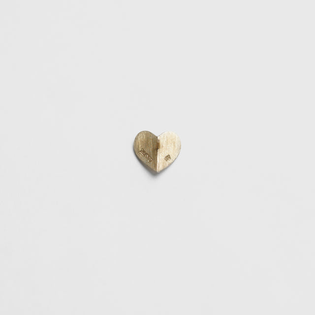 【an-other】Tiny heart pierce (gold)