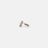 【 Limited Collection 】mini Heart pierced earring (Strawberry quartz / K10 post)