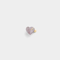 【 Limited Collection 】mini Heart pierced earring (Strawberry quartz / K10 post)