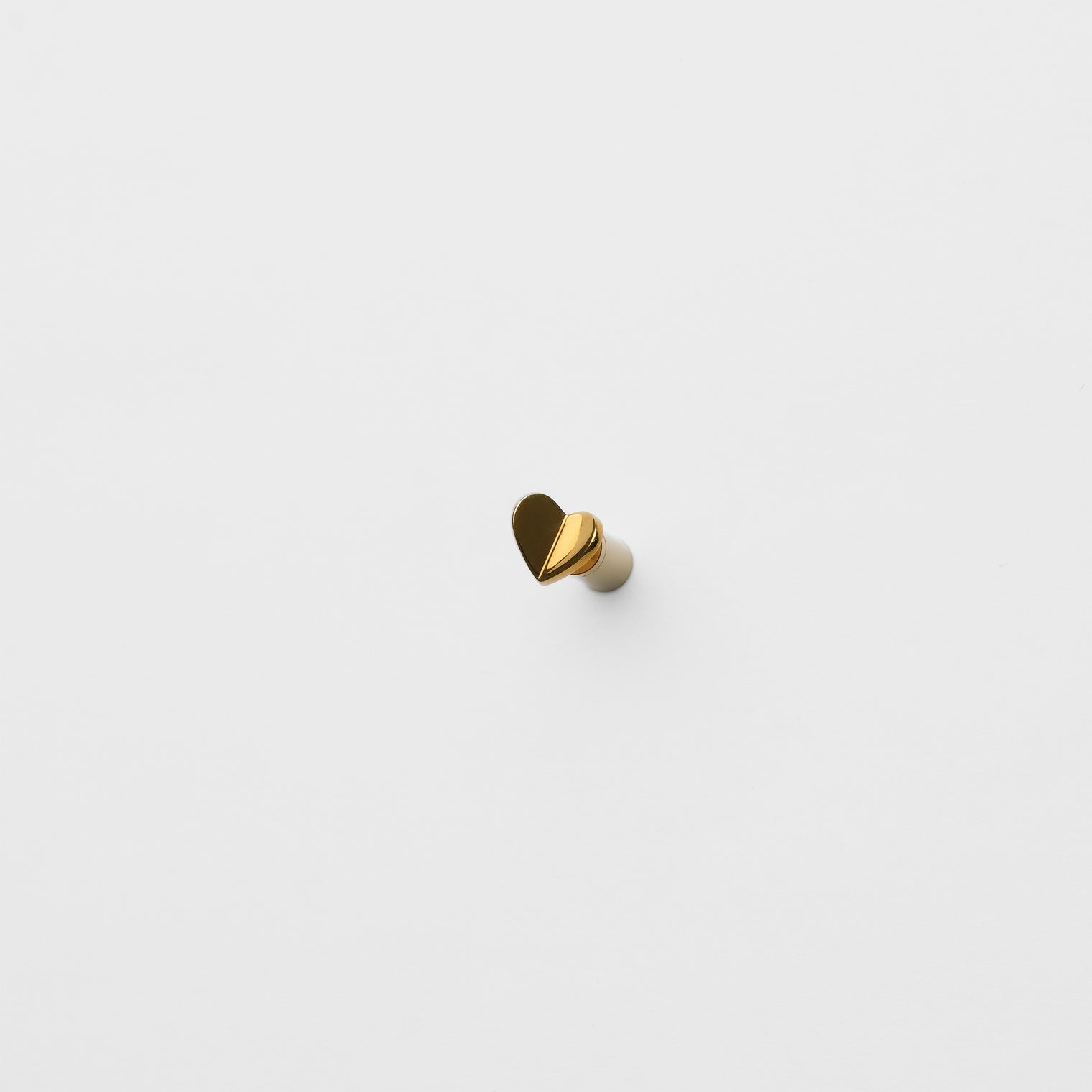 Tiny heart pierce (gold)