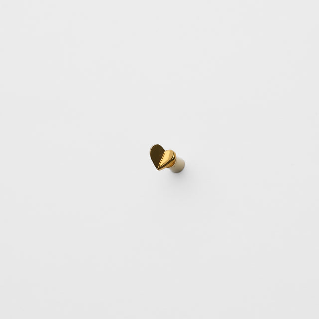 Tiny heart pierce (gold)