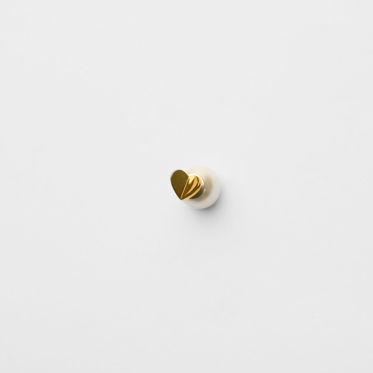 Tiny heart pierce (gold) – MAYU online store