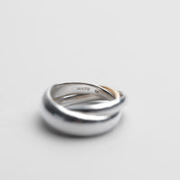 Triple ring  plump / k10