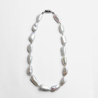 LIMITED COLLECTION Freshwater pearl ball chain necklace（deluxe)