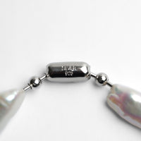 LIMITED COLLECTION Freshwater pearl ball chain necklace（deluxe)