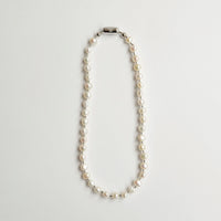 LIMITED COLLECTION 【Freshwater pearl ball chain necklace (small)】