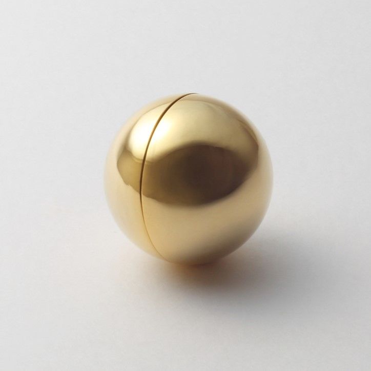 36mm sphere pierce (gold)