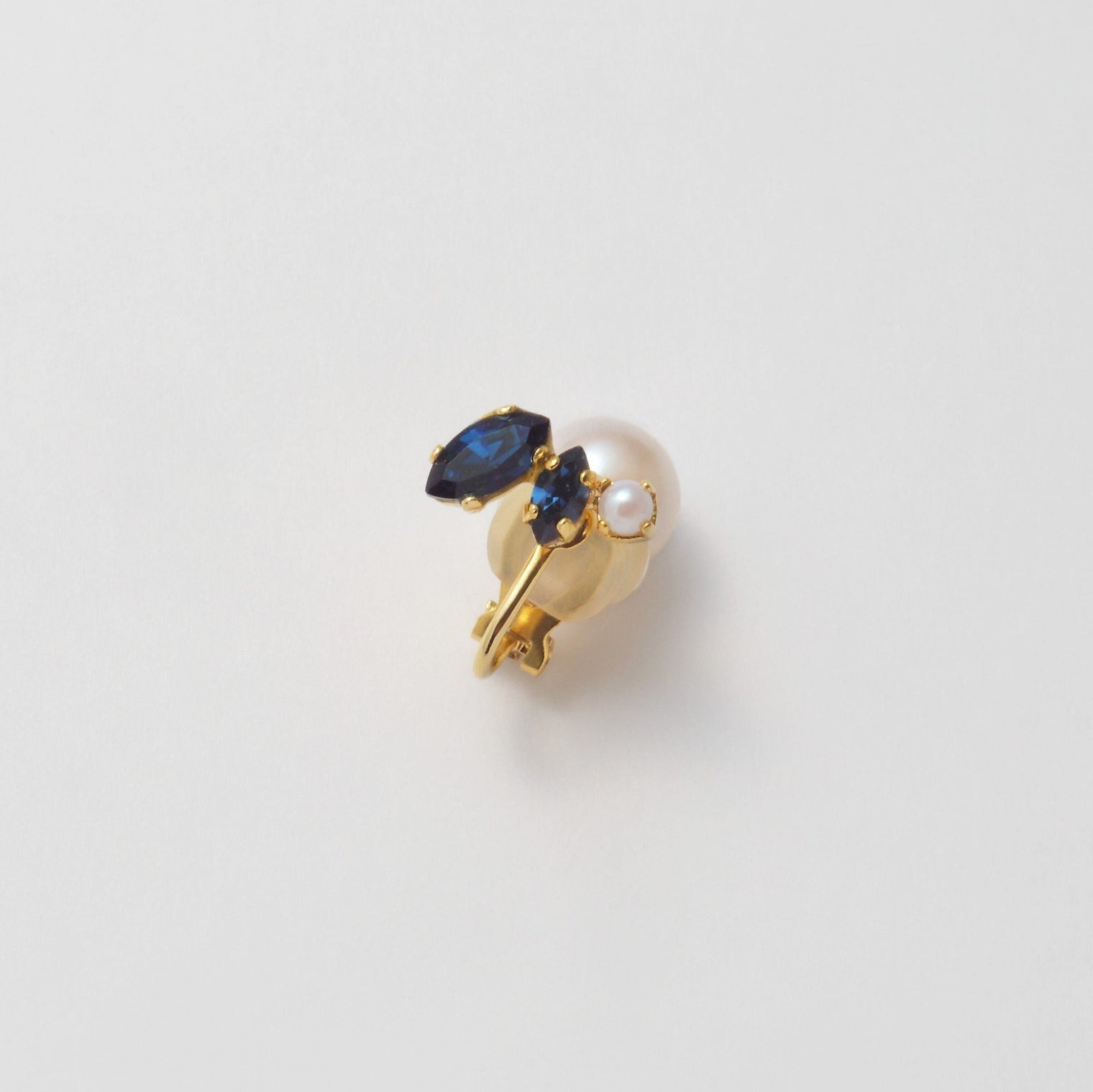 bijoux crystals pearl earring