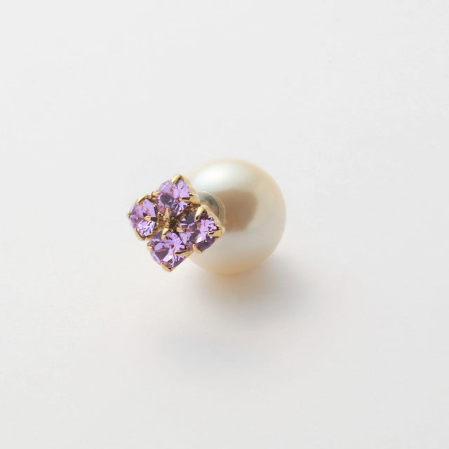4crystals  bijoux pierce ( star back )