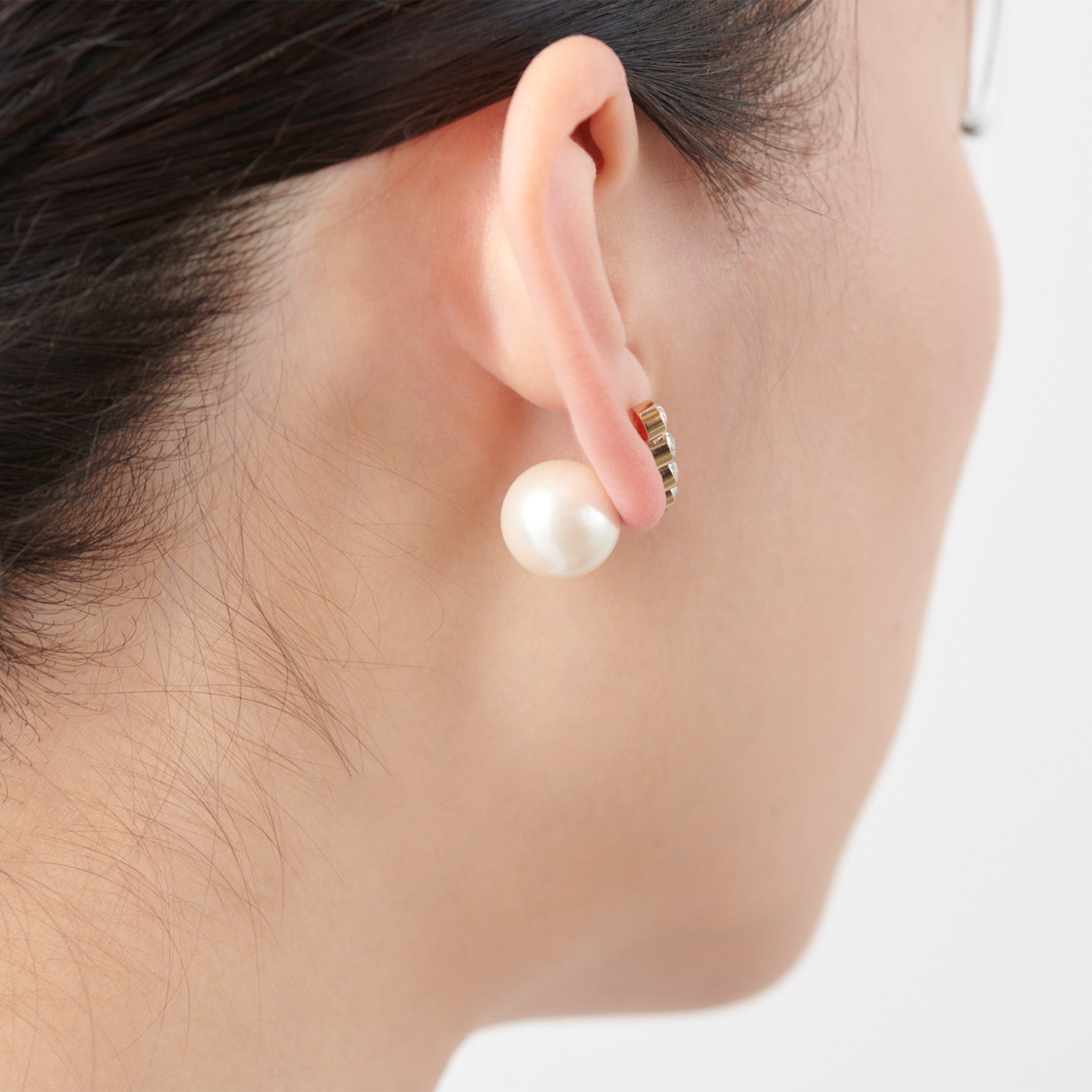 高額売筋】 pearls three mayu pierce パールピアス (large 