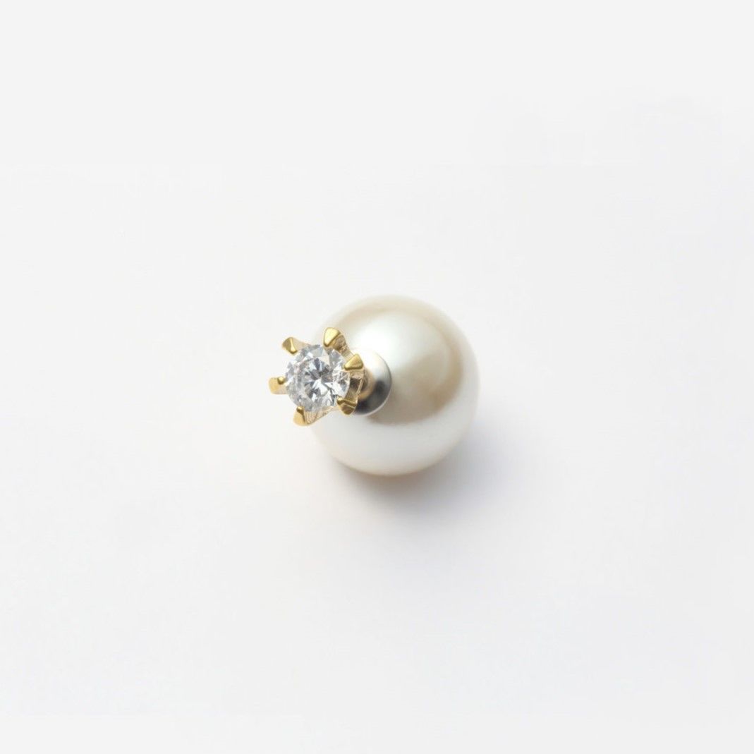 cubic zirconia pierce large