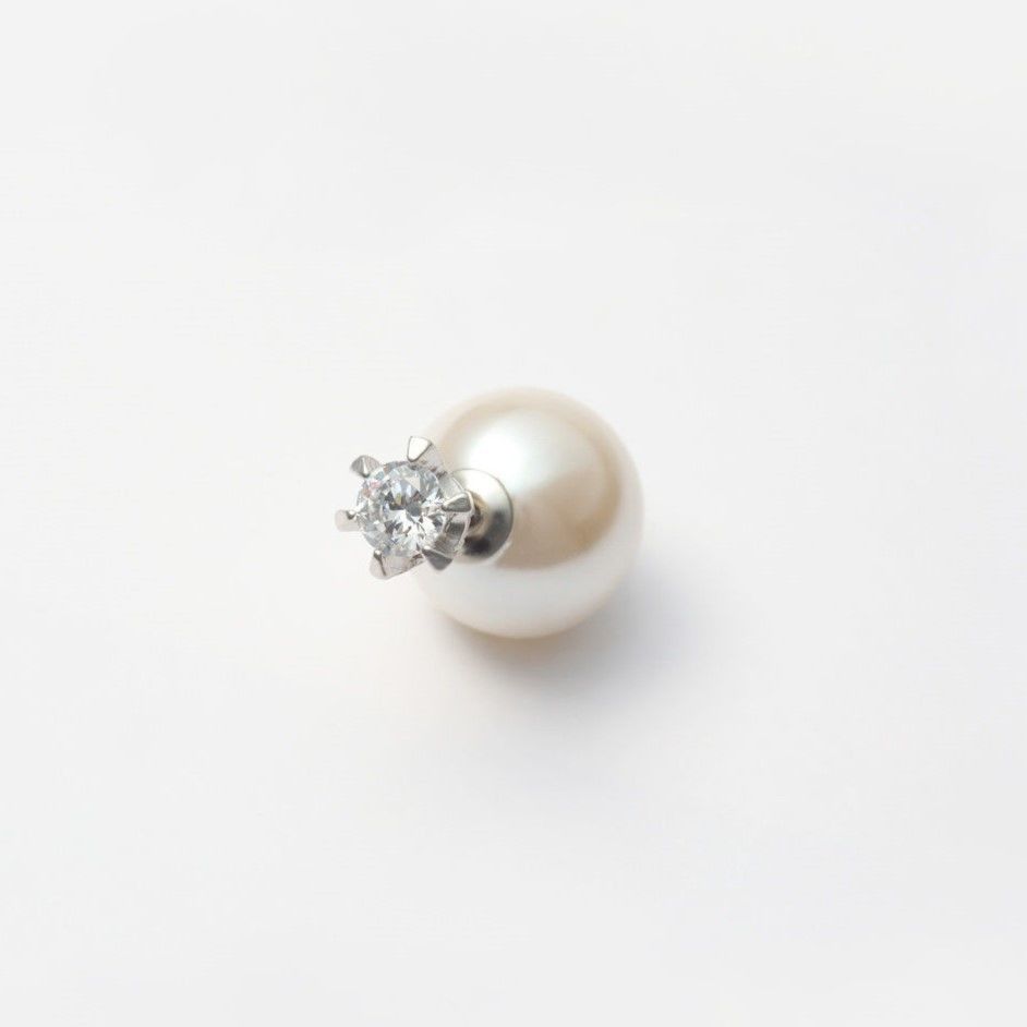 cubic zirconia pierce large