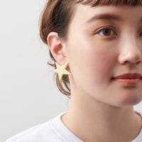 star pierce (large / gold)