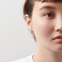 star pierce (small / silver)
