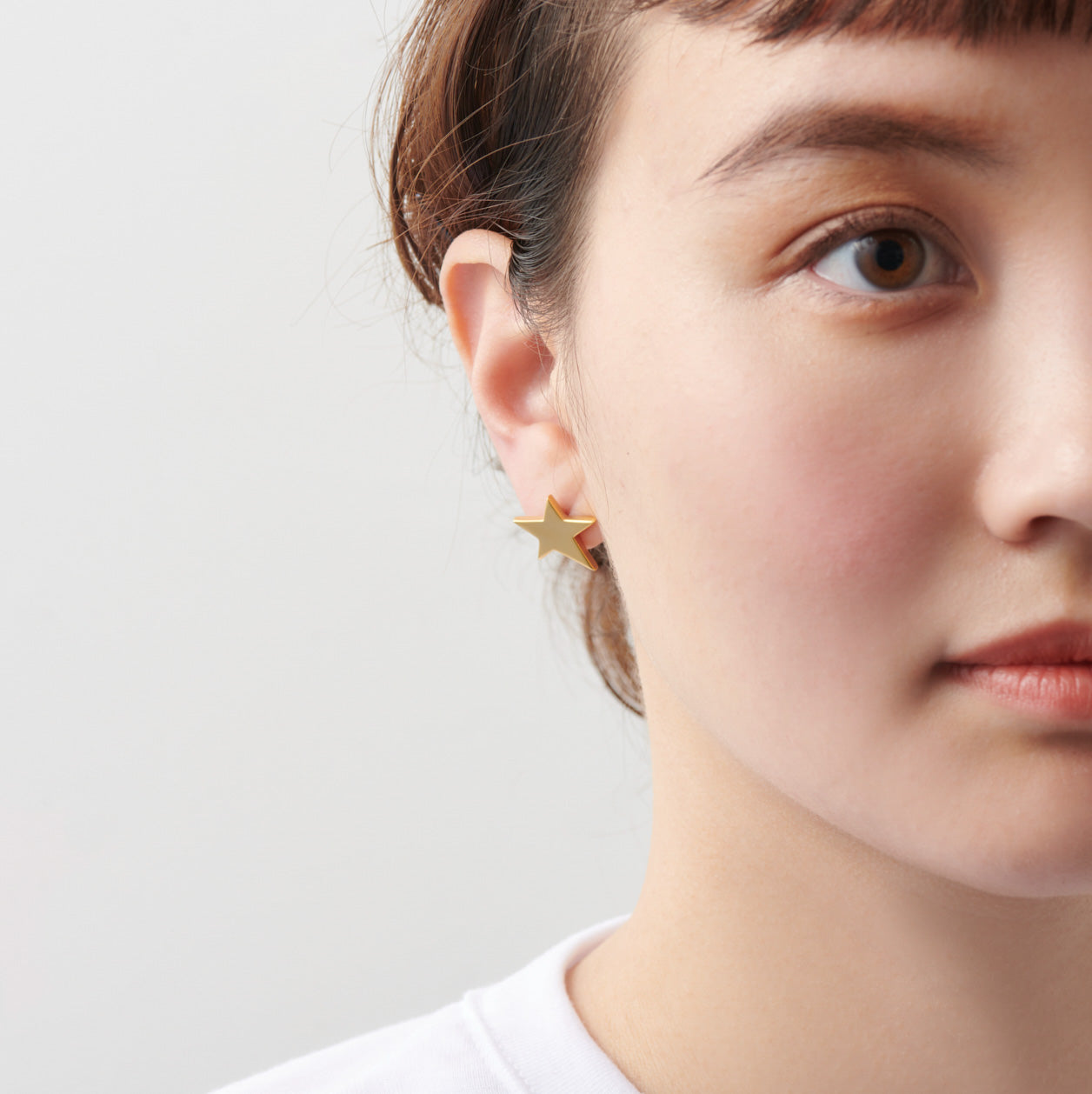 star pierce (small / gold)