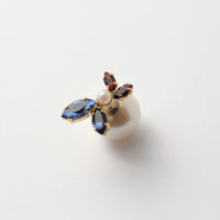 bijoux crystals pearl pierce