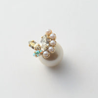 bijoux crystals pearl pierce