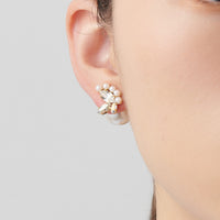 bijoux crystals pearl pierce