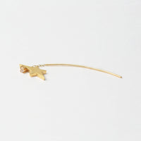 2way star pierce (Gold / Cubic Zirconia)