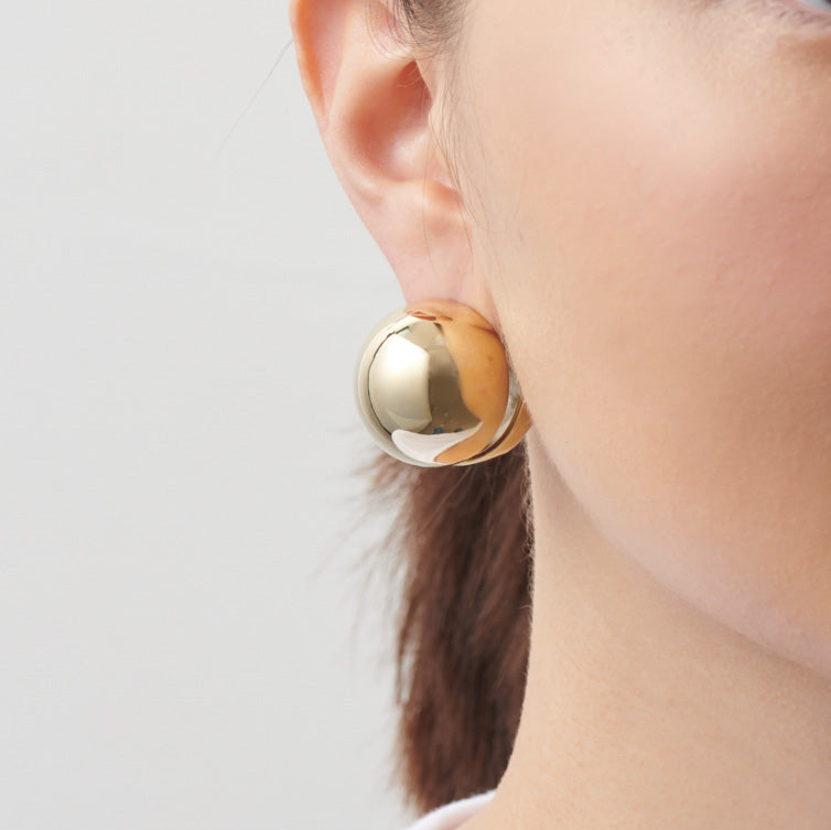 25mm sphere pierce (gold)