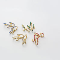 Sapphire line pierce(19㎜ line×19㎜ line/crystal glass)