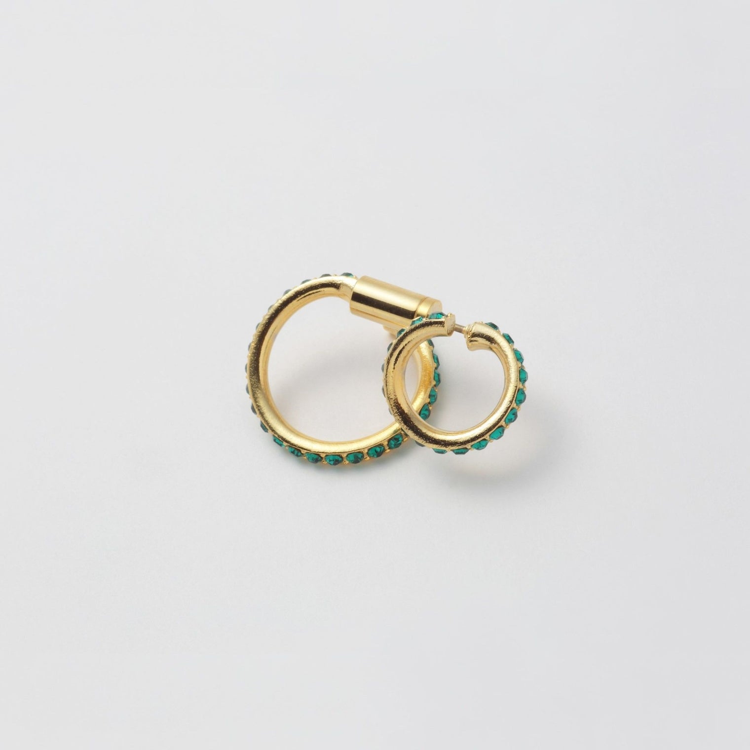 Emerald line pierce(13mm line×19mm line/crystal glass)